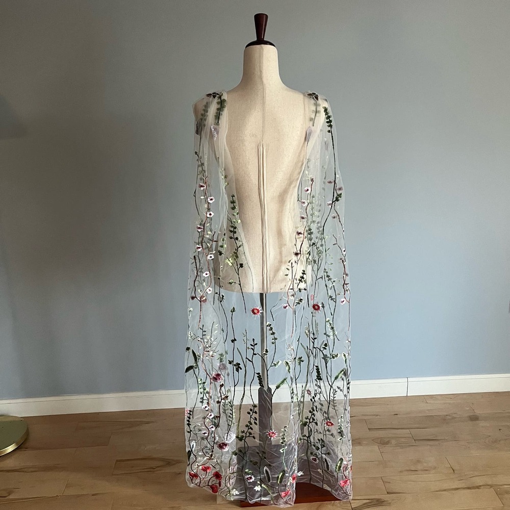 Embroidered Veil